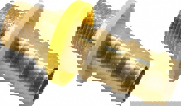 Barbed Push-On Hose Male Connector: 3/8